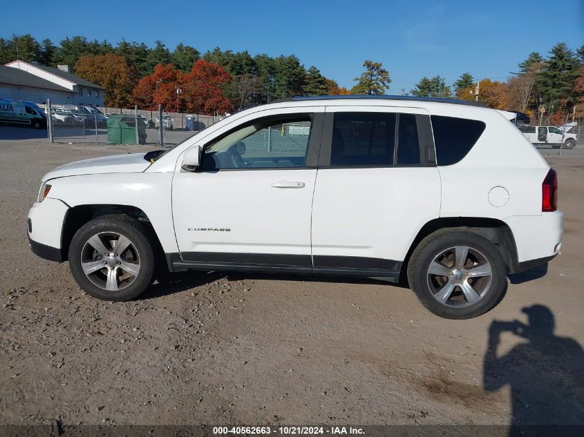 2017 Jeep Compass High Altitude 4X4 VIN: 1C4NJDEB5HD100507 Lot: 40562663