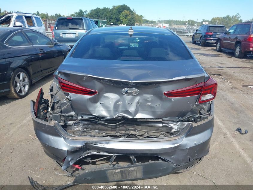 2019 Hyundai Elantra Sel VIN: 5NPD84LF6KH417677 Lot: 40562680