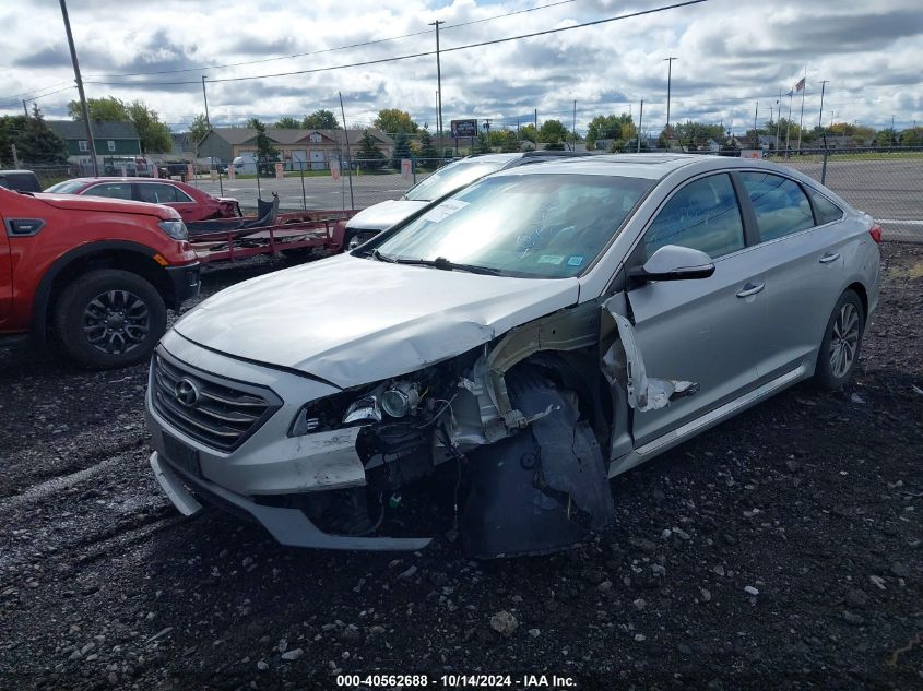 2017 Hyundai Sonata Sport VIN: 5NPE34AF2HH569759 Lot: 40562688