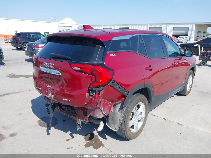 2018 GMC Terrain Sle VIN: 3GKALTEV9JL359017 Lot: 40562698