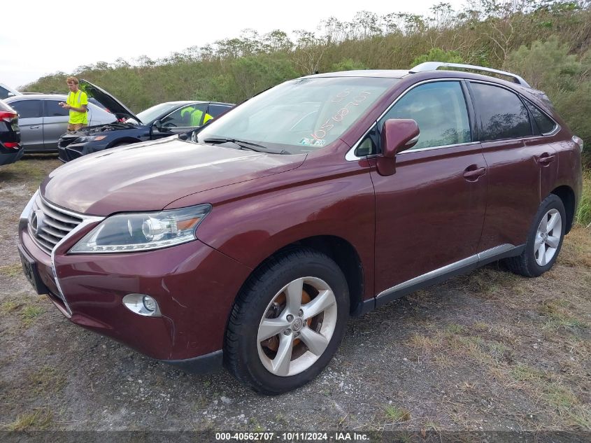 VIN 2T2BK1BA8FC312107 2015 Lexus RX, 350 no.2