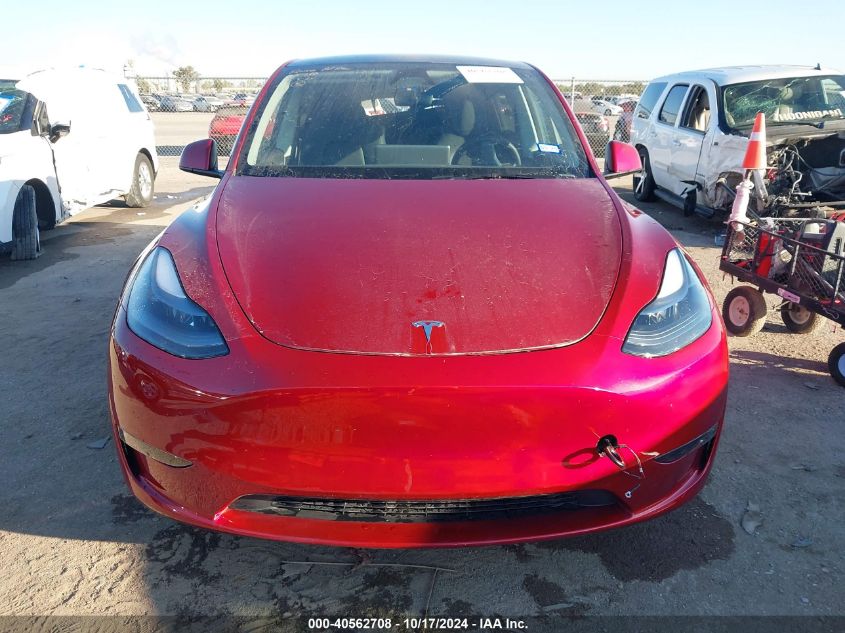 2024 Tesla Model Y Long Range Dual Motor All-Wheel Drive VIN: 7SAYGDEE2RA231068 Lot: 40562708