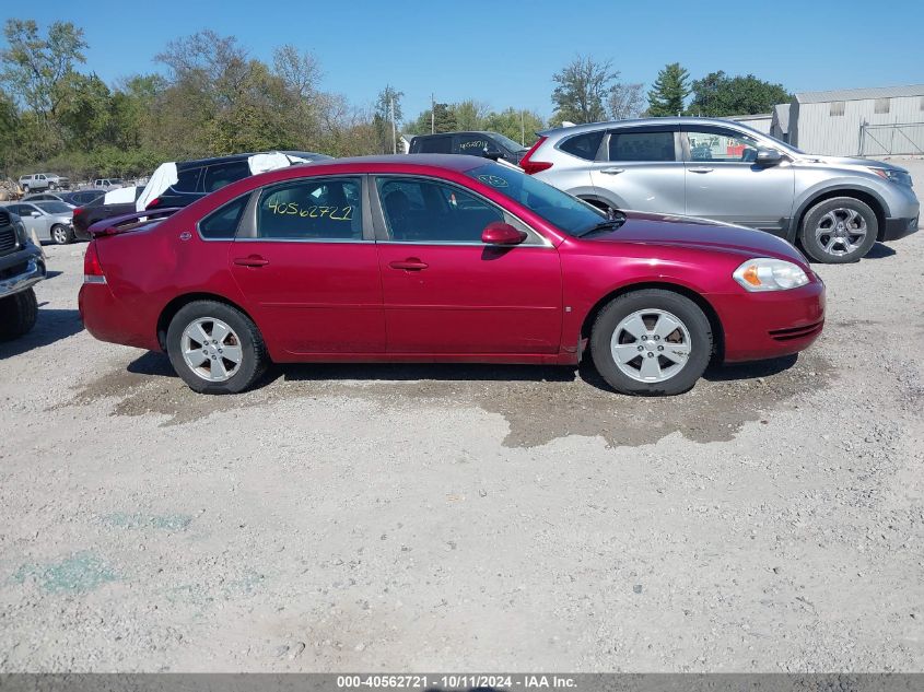 2G1WT58K081269080 2008 Chevrolet Impala Lt