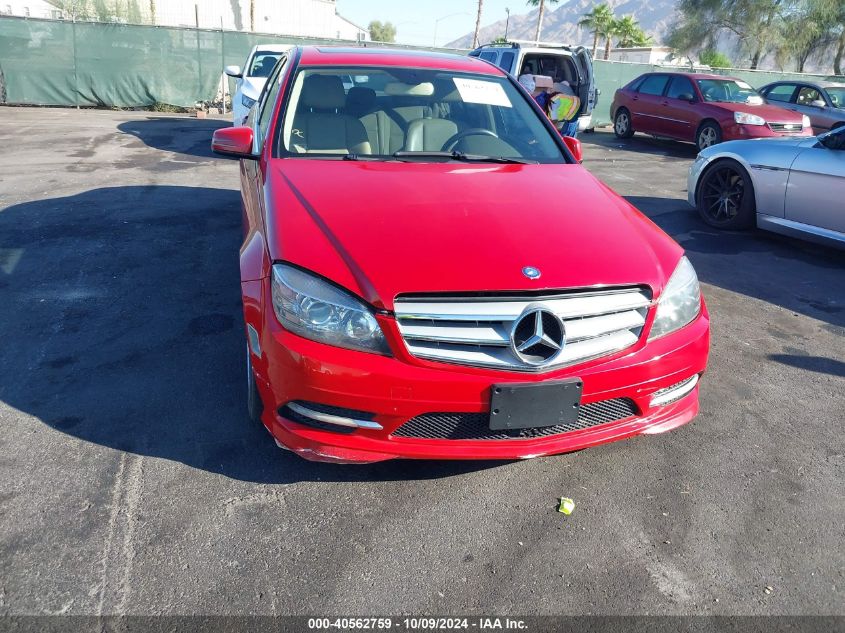 2011 Mercedes-Benz C 300 4Matic VIN: WDDGF8BB2BA502120 Lot: 40562759