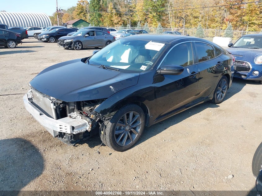 2020 HONDA CIVIC EX-L - 2HGFC1F77LH681027