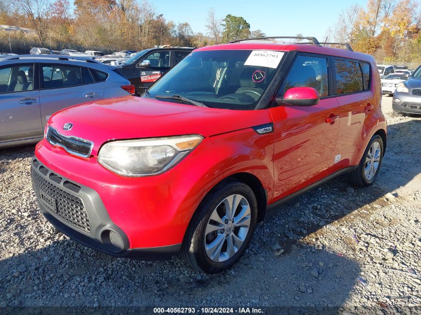 VIN KNDJP3A57F7770191 2015 KIA Soul, + no.2