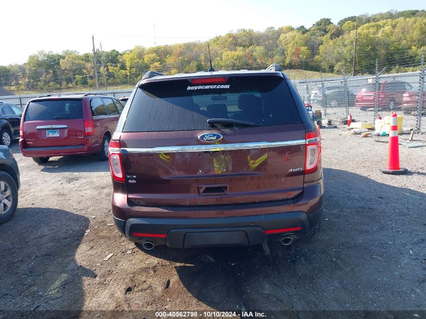 2012 Ford Explorer Xlt VIN: 1FMHK8D82CGA72529 Lot: 40562798