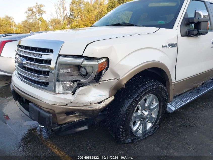 1FTFX1E64DFA75425 2013 Ford F-150 Lariat