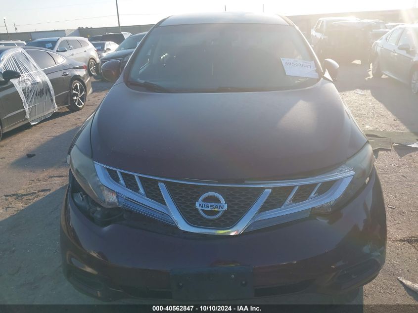 JN8AZ1MU8EW407702 2014 Nissan Murano Le/S/Sl/Sv