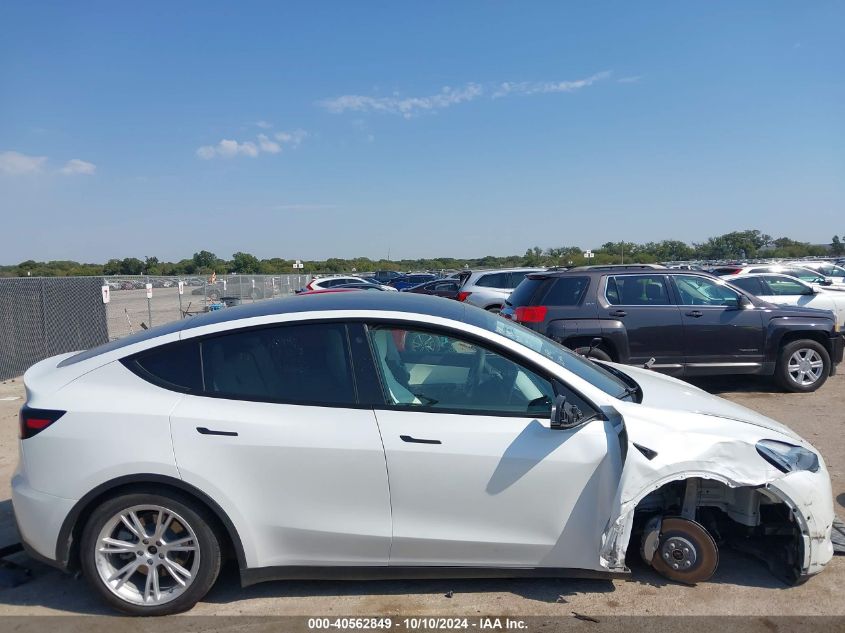 2021 TESLA MODEL Y LONG RANGE DUAL MOTOR ALL-WHEEL DRIVE - 5YJYGAEE9MF189909