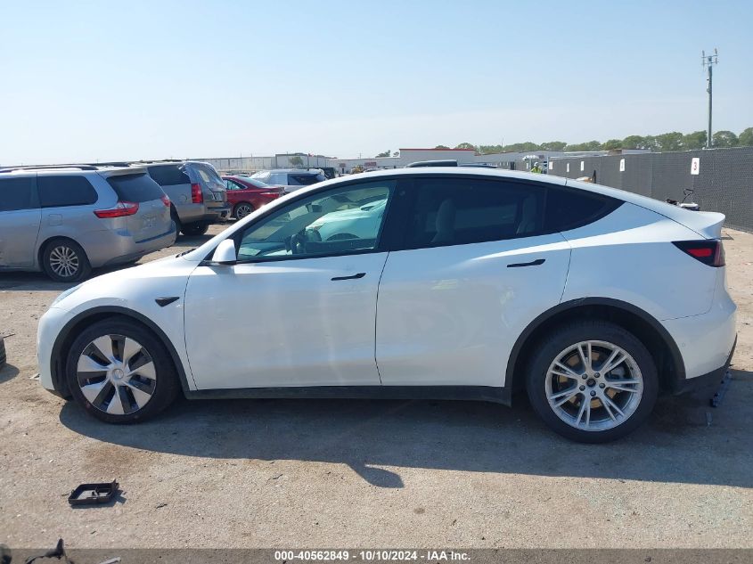 2021 TESLA MODEL Y LONG RANGE DUAL MOTOR ALL-WHEEL DRIVE - 5YJYGAEE9MF189909