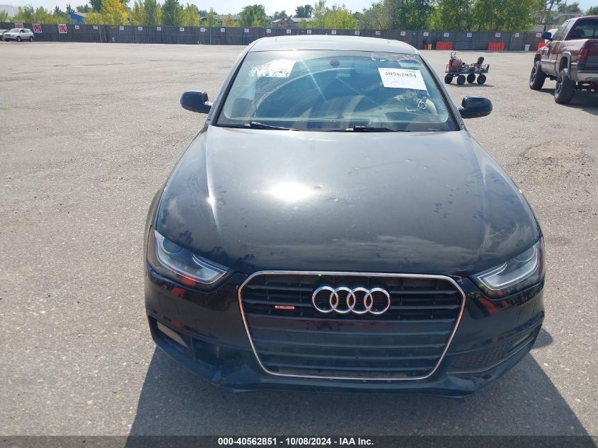 2016 Audi A4 2.0T Premium VIN: WAUFFAFL7GN004606 Lot: 40562851