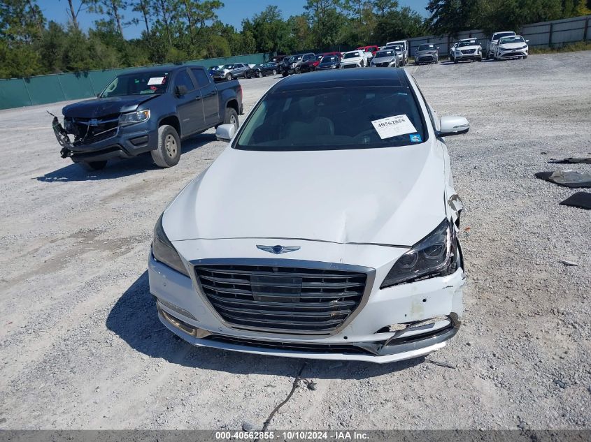 2018 Genesis G80 3.8 VIN: KMHGN4JE9JU225122 Lot: 40562855