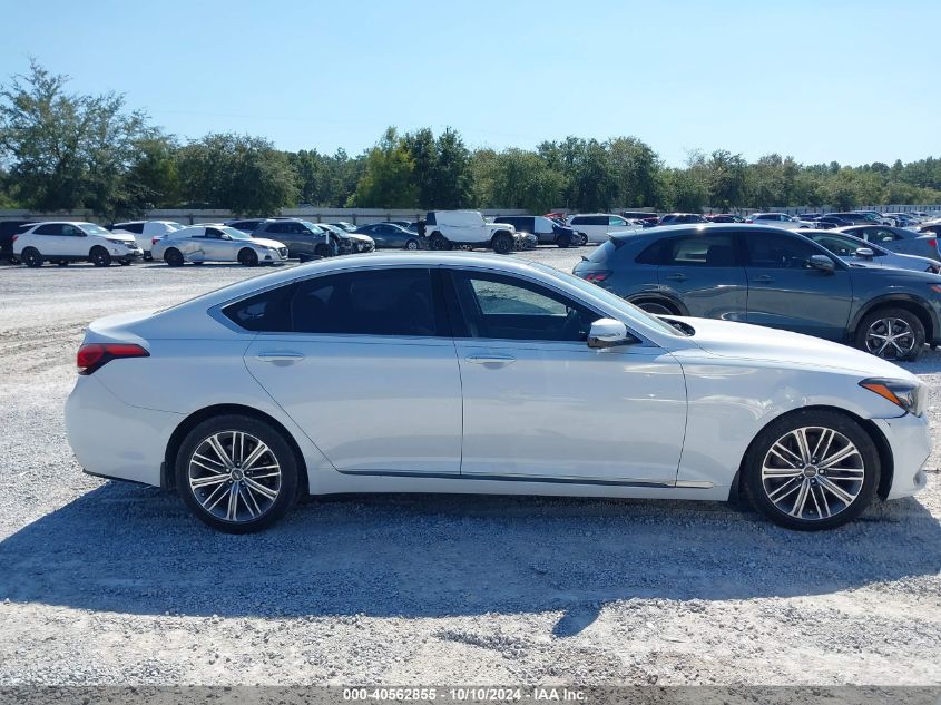 2018 Genesis G80 3.8 VIN: KMHGN4JE9JU225122 Lot: 40562855