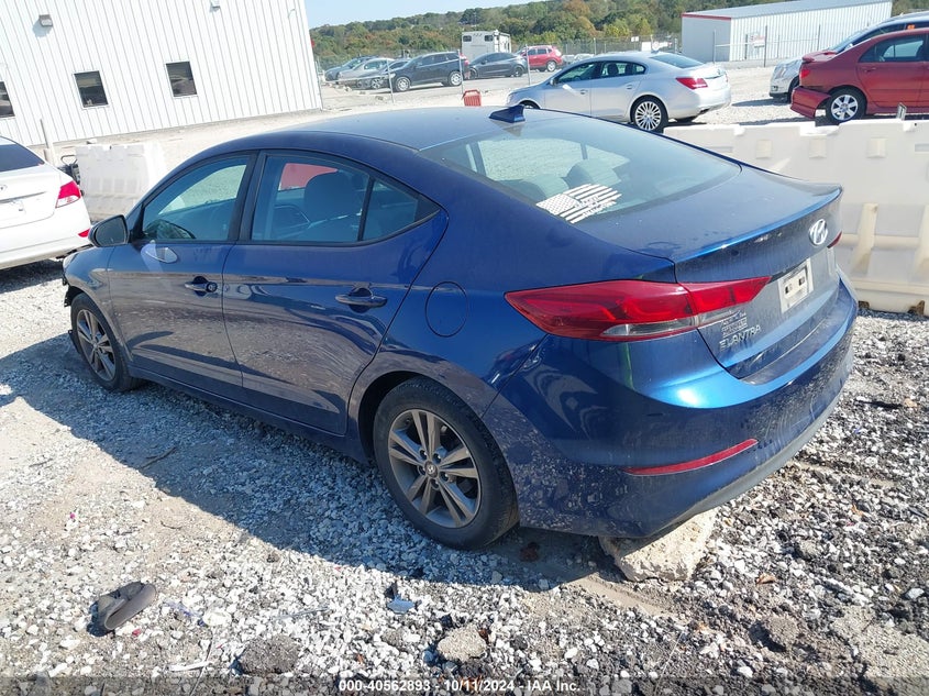 VIN 5NPD84LF1JH217966 2018 HYUNDAI ELANTRA SEL