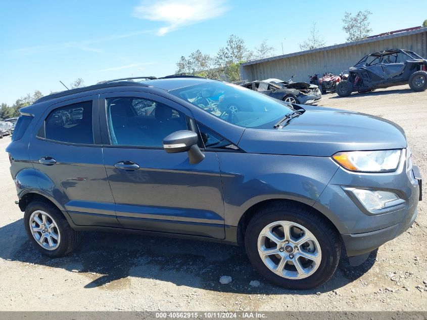 2019 Ford Ecosport Se VIN: MAJ3S2GE1KC264596 Lot: 40562915