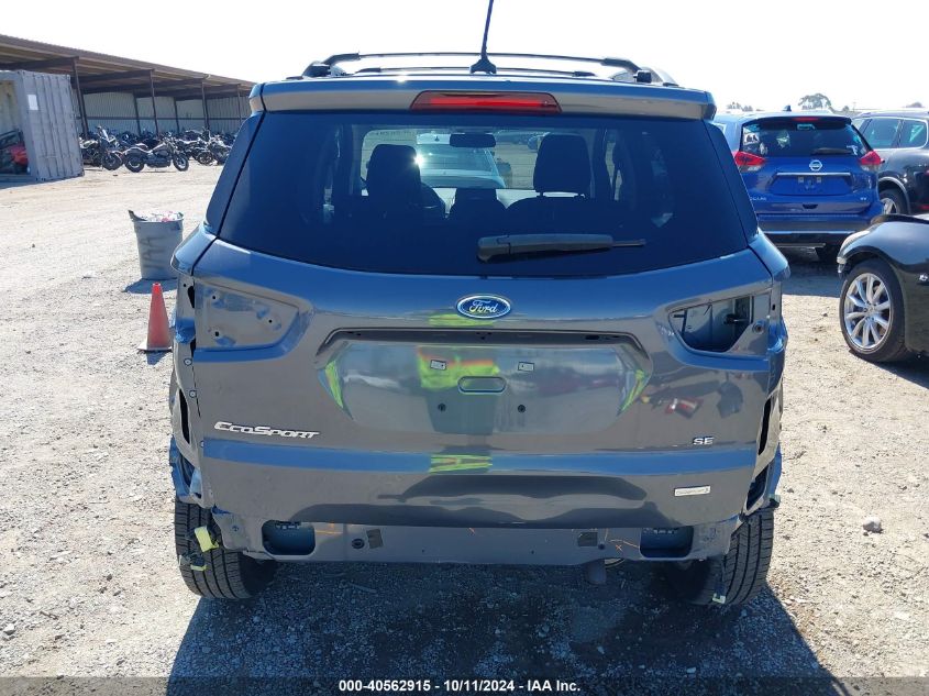 2019 Ford Ecosport Se VIN: MAJ3S2GE1KC264596 Lot: 40562915