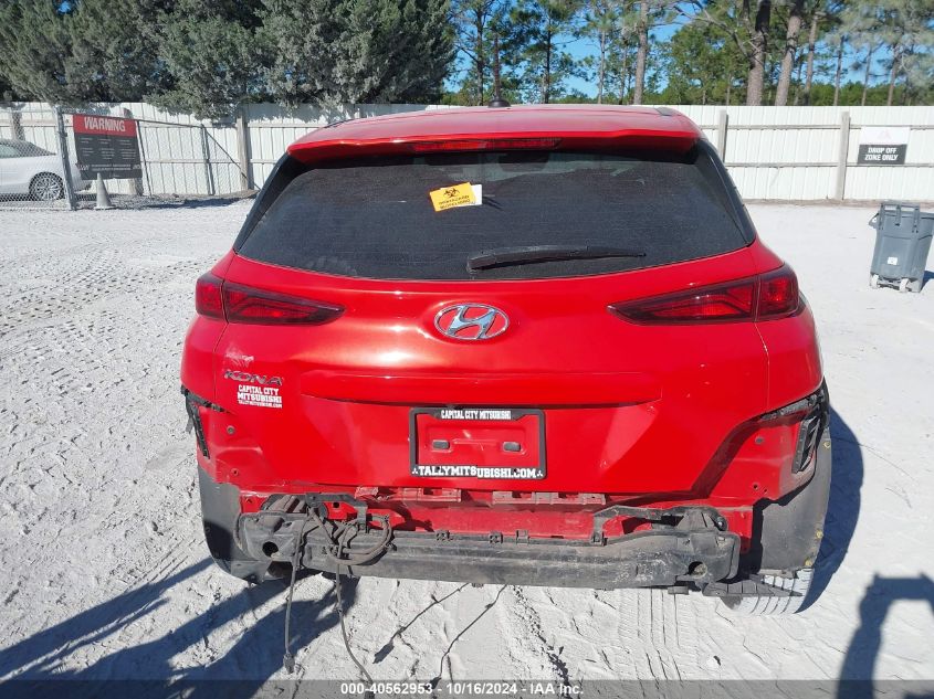 2019 Hyundai Kona Se VIN: KM8K12AA5KU286654 Lot: 40562953