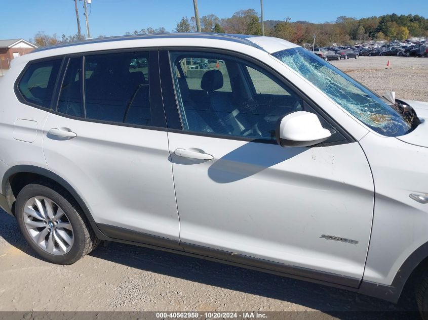 2014 BMW X3 xDrive28I VIN: 5UXWX9C56E0D43728 Lot: 40562958