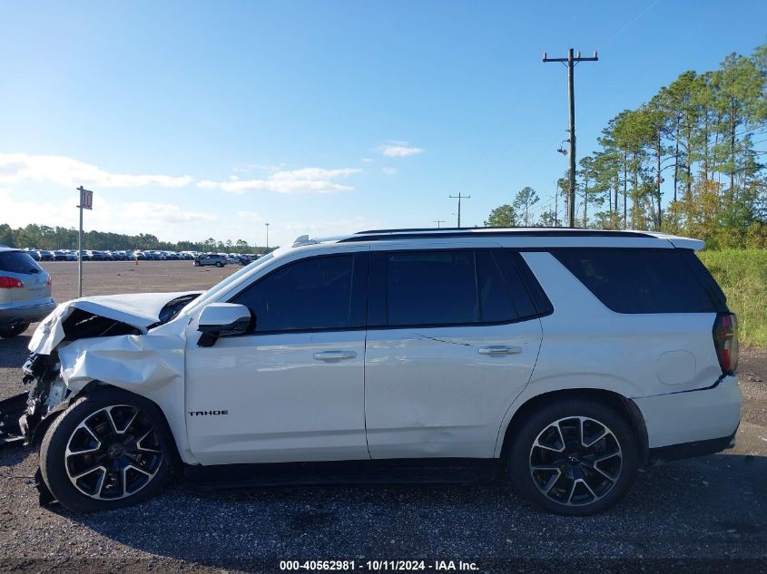 2023 Chevrolet Tahoe K1500 Rst VIN: 1GNSKRKL4PR428908 Lot: 40562981