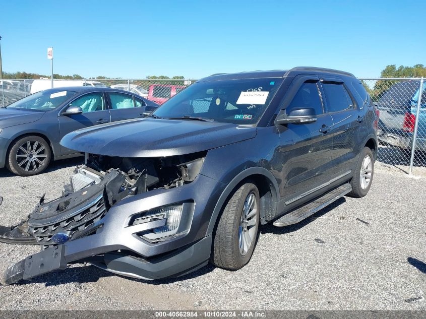 2016 Ford Explorer Xlt VIN: 1FM5K7DH6GGA88588 Lot: 40562984