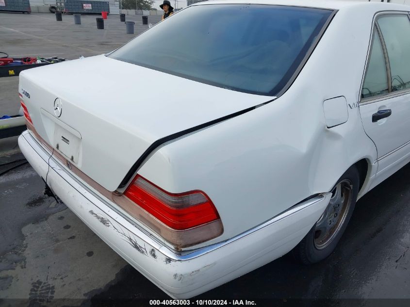 1998 Mercedes-Benz S 320 VIN: WDBGA32G7WA398297 Lot: 40563003