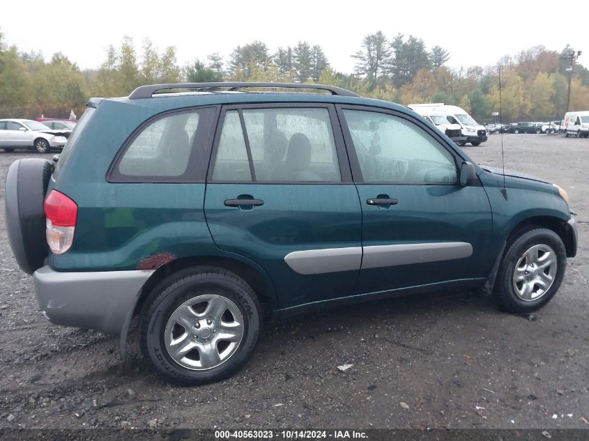 2003 Toyota Rav4 VIN: JTEHH20V736083118 Lot: 40563023