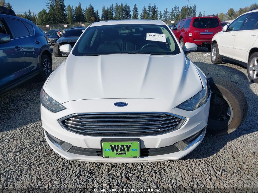 2017 Ford Fusion Hybrid Se VIN: 3FA6P0LU7HR356967 Lot: 40563065