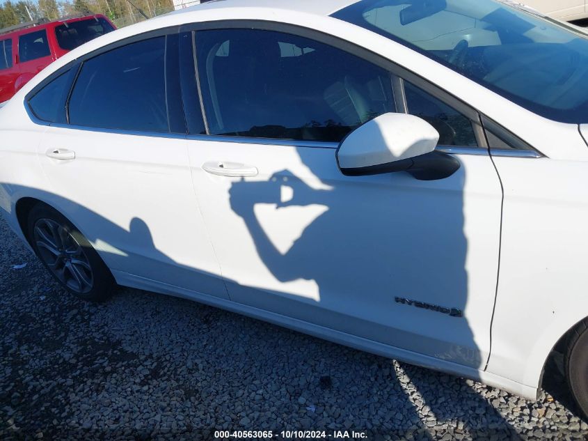 3FA6P0LU7HR356967 2017 Ford Fusion Hybrid Se