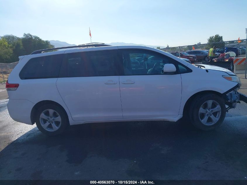 2011 Toyota Sienna Le V6 VIN: 5TDKK3DC8BS139303 Lot: 40563070