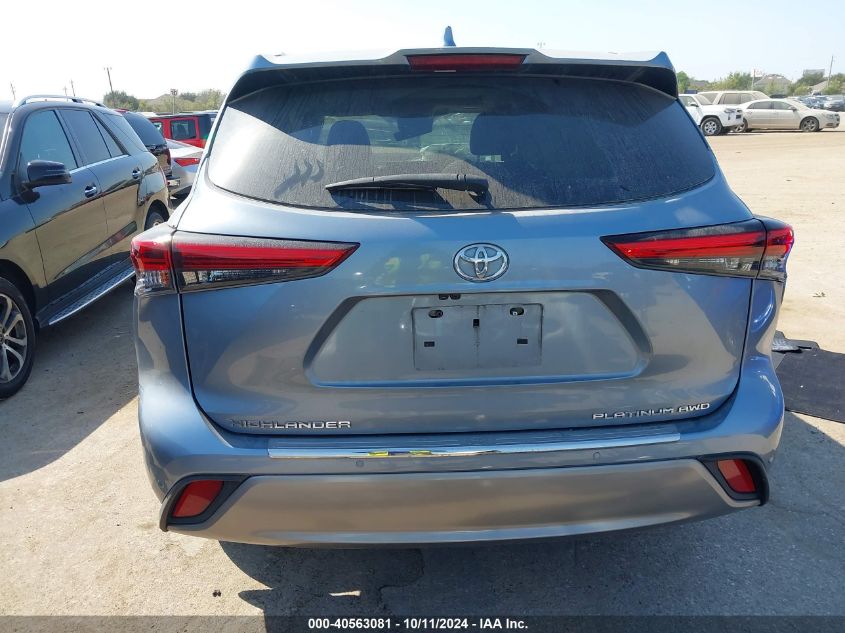 2021 TOYOTA HIGHLANDER PLATINUM - 5TDFZRBH1MS159085