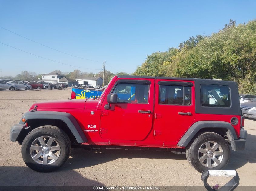 2009 Jeep Wrangler Unlimited X VIN: 1J4GZ391X9L709705 Lot: 40563109