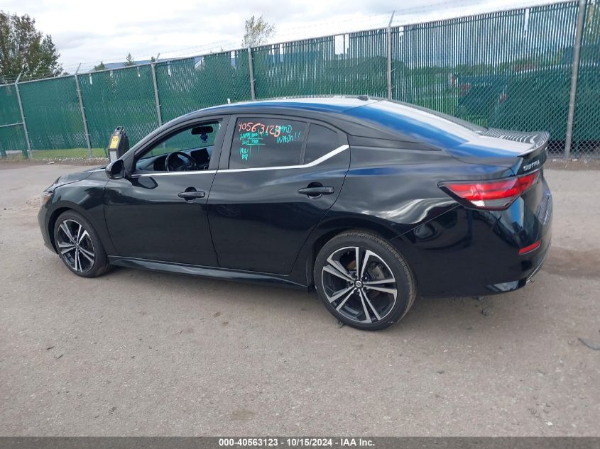 2021 Nissan Sentra Sr Xtronic Cvt VIN: 3N1AB8DV9MY288232 Lot: 40563123