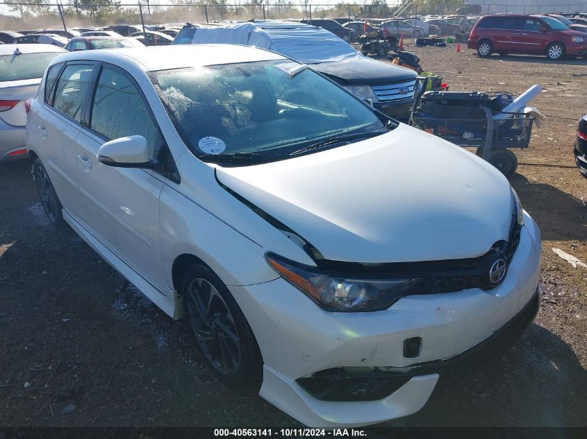 VIN JTNKARJE7GJ517297 2016 Scion IM no.1