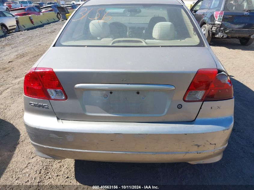 2004 Honda Civic Ex VIN: 2HGES26794H523245 Lot: 40563156