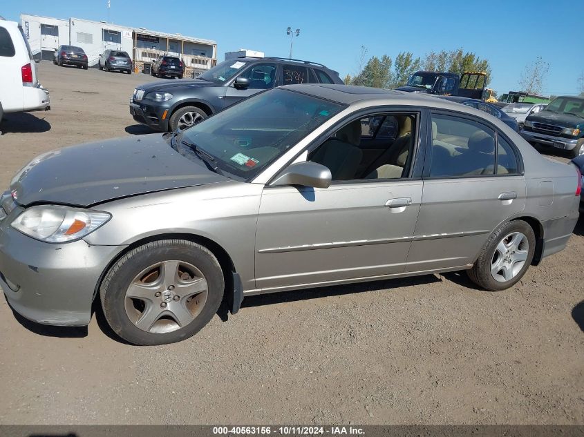2004 Honda Civic Ex VIN: 2HGES26794H523245 Lot: 40563156