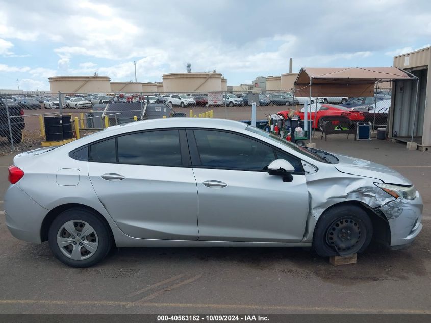 1G1BC5SM9G7294585 2016 Chevrolet Cruze Ls Auto