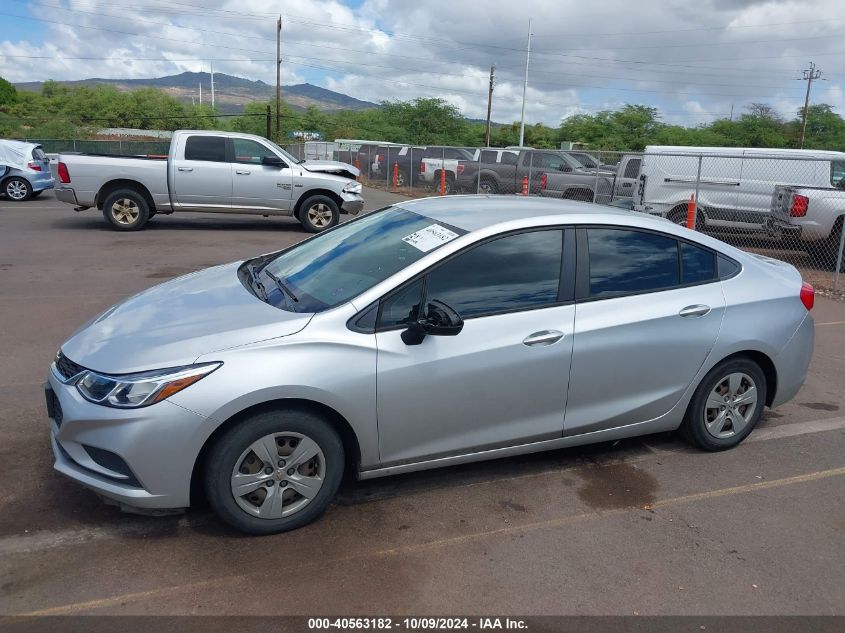 1G1BC5SM9G7294585 2016 Chevrolet Cruze Ls Auto