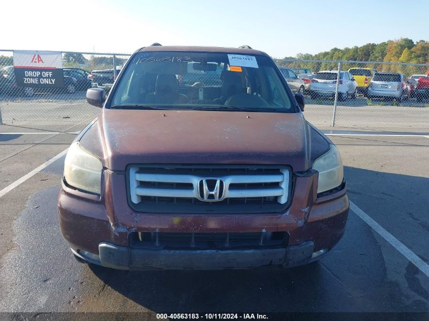 5FNYF28537B026567 2007 Honda Pilot Exl