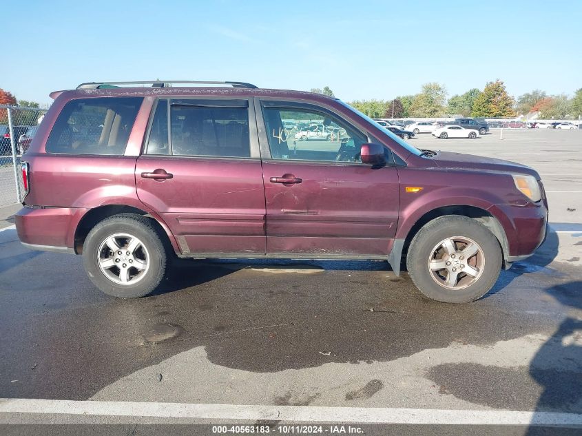 5FNYF28537B026567 2007 Honda Pilot Exl