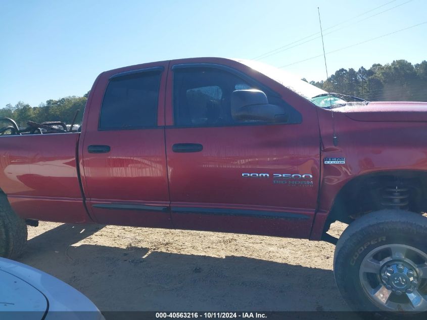 3D7KS28D86G259125 2006 Dodge Ram 2500 St/Slt