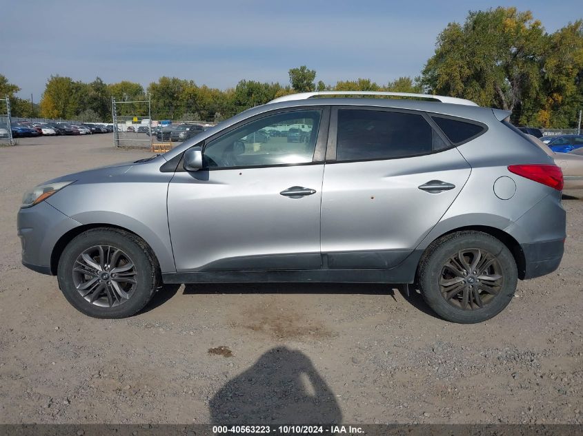 2014 Hyundai Tucson Se VIN: KM8JUCAG4EU882629 Lot: 40563223