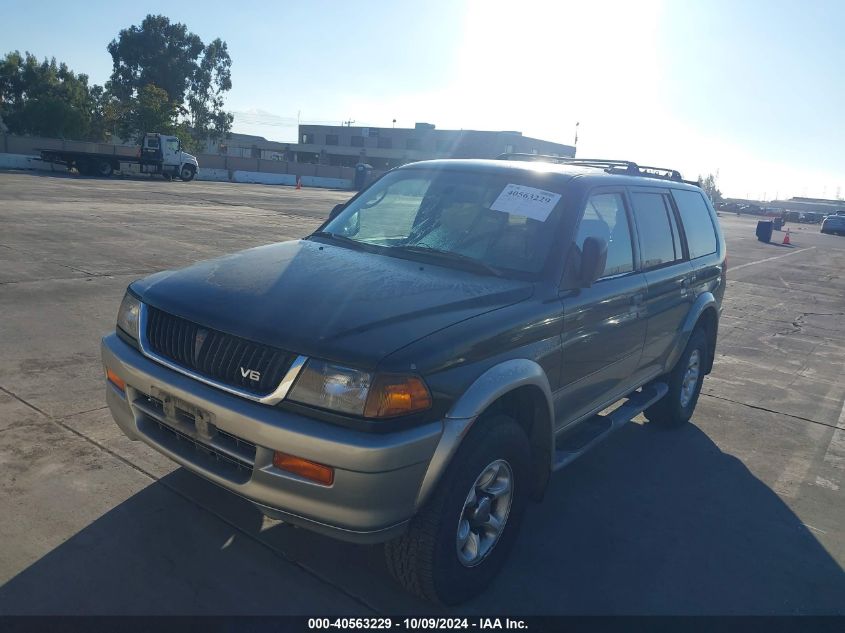 1998 Mitsubishi Montero Sport Xls VIN: JA4LS41P9WP043420 Lot: 40563229