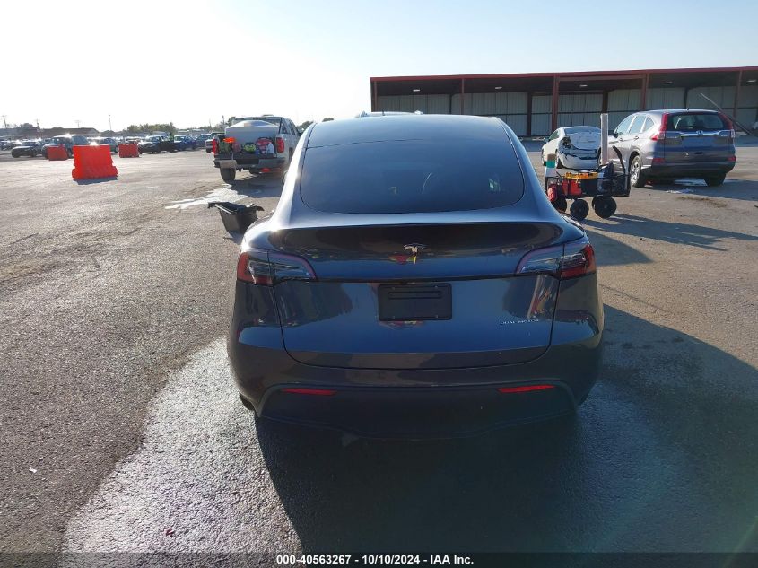 2023 Tesla Model Y Awd/Long Range Dual Motor All-Wheel Drive VIN: 7SAYGDEE8PA176557 Lot: 40563267