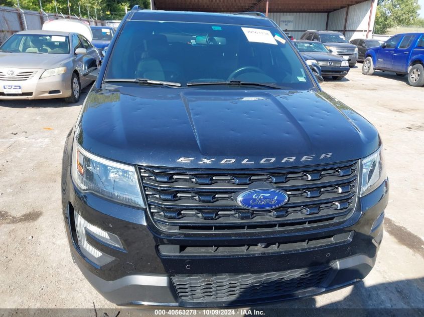 2017 Ford Explorer Sport VIN: 1FM5K8GT5HGA98942 Lot: 40563278