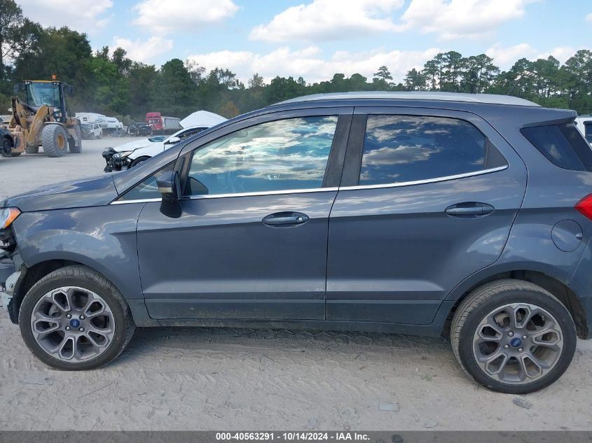 2019 Ford Ecosport Titanium VIN: MAJ6S3KL2KC293839 Lot: 40563291