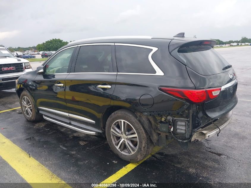 2017 Infiniti Qx60 VIN: 5N1DL0MN4HC529214 Lot: 40563298