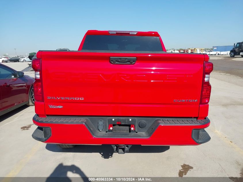 2022 Chevrolet Silverado 1500 2Wd Short Bed Custom VIN: 3GCPABEK6NG538254 Lot: 40563334