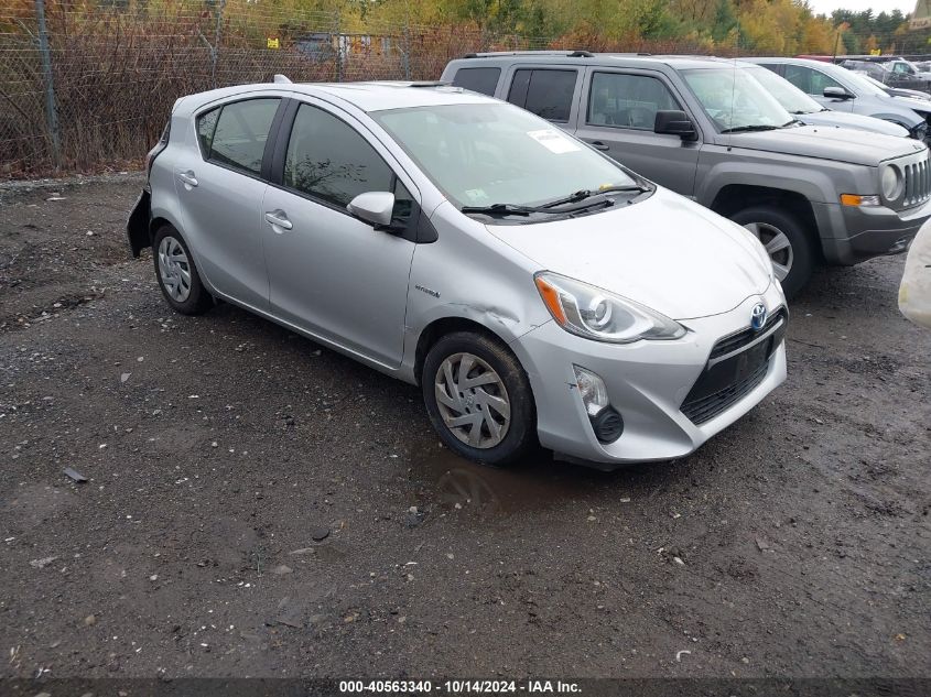 2015 Toyota Prius C Two VIN: JTDKDTB31F1087934 Lot: 40563340