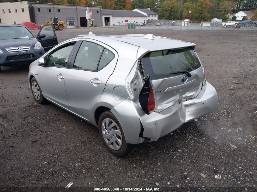 2015 Toyota Prius C Two VIN: JTDKDTB31F1087934 Lot: 40563340